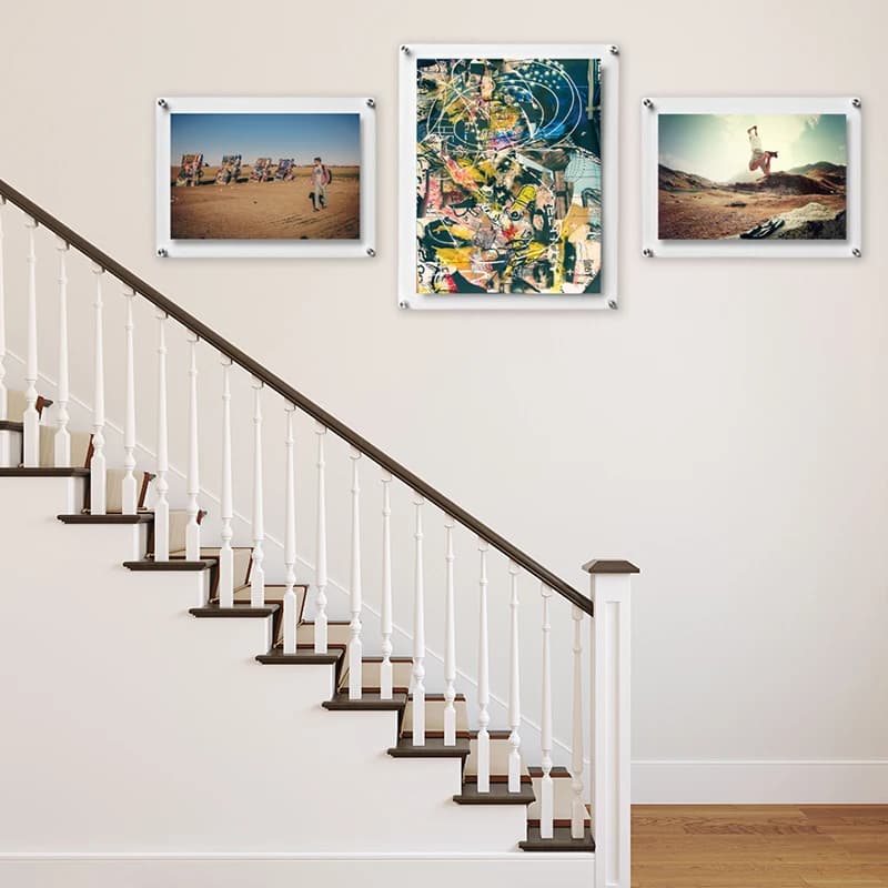 1 Pezzo Insegna Personalizzata in Acrilico con Foto di Famiglia, Decorazione Murale per Casa, Appartamento, Ufficio, Regalo di San Valentino, Compleanno, Matrimonio, Natale