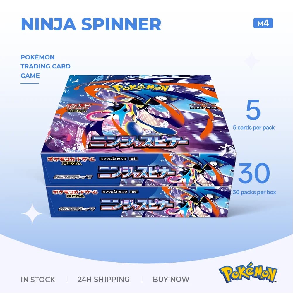 In Stock Pokemon Scarlet & Violet 151 Collection MEGA Dream Ex M2 M2a M3 M4 M5 SV8a Booster Box Trading Card Game Birthday Gift
