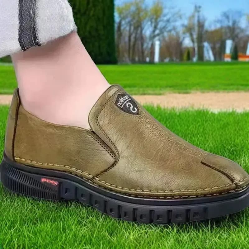 Scarpe da Uomo Slip-on Morbide e Traspiranti, Mocassini Antiscivolo per Guida, Passeggio, Ufficio e Lavoro, Mocassin Homme