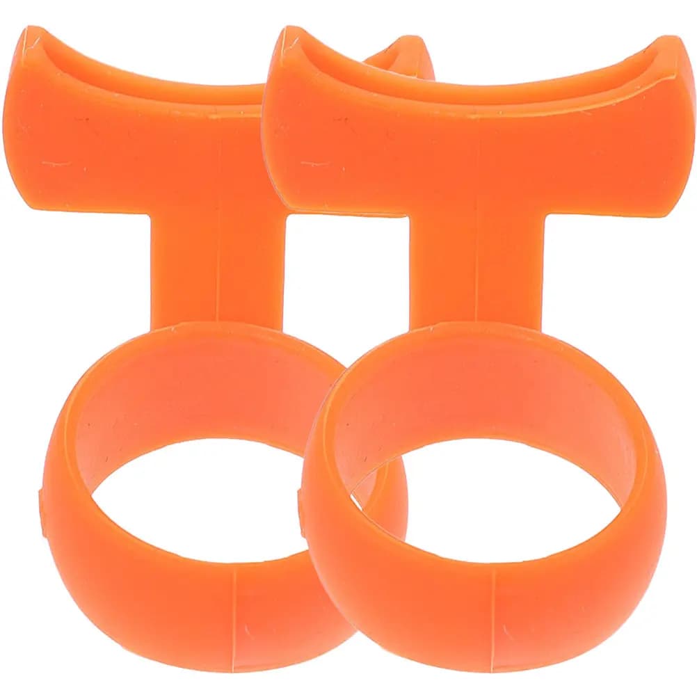 2 Pezzi Porta Plettri Antiscivolo Robusti e Leggeri per Chitarra, Strumento per l'Apprendimento e l'Allenamento, Custodia per Plettri e Accessori per Strumenti Musicali