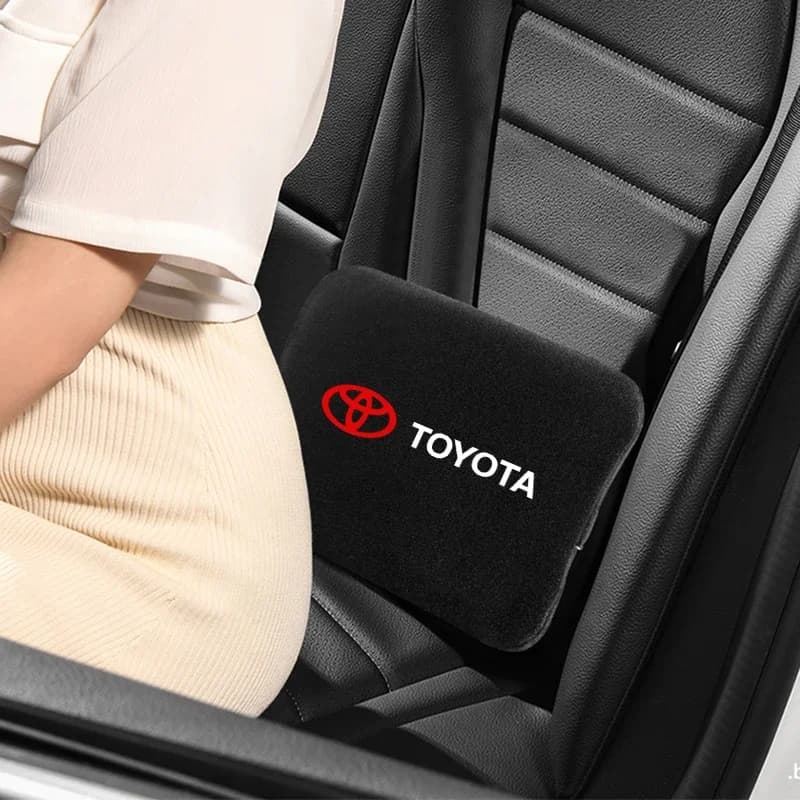 Car interior stickers Car Seat Memory Foam Lumbar Pillow Cushion Interior Headrest For Toyota Rav4 Prius Avensis Auris Corolla