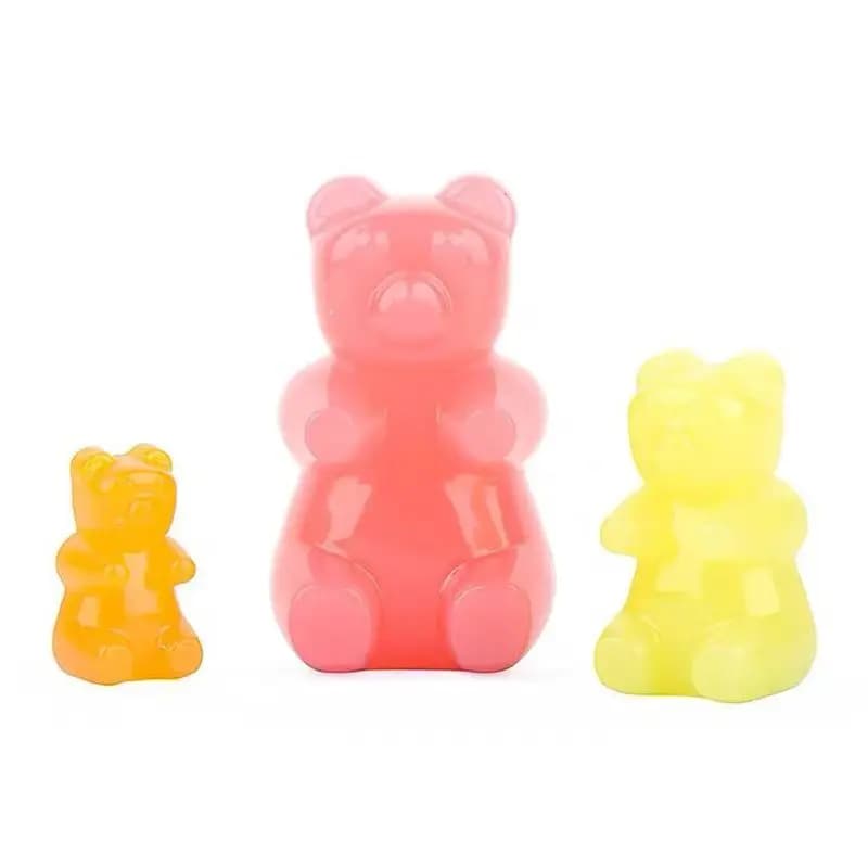 Orsetto gommoso caramelle stampo in silicone torta cioccolato fondente ciondolo in resina gioielli fai da te