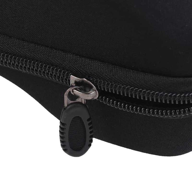 Custodia Protettiva per Occhiali da Sci, Custodia Rigida Antiurto in Nylon Nera per Occhiali da Sci, Borsa per Conservare gli Occhiali da Sci