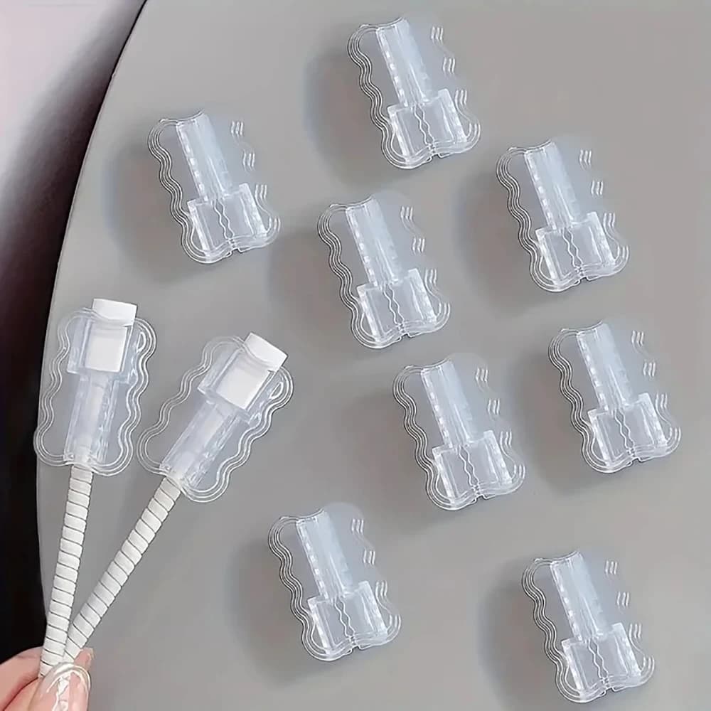 Protezioni per Cavi Dati Antirottura, Gestione Flessibile dei Cavi per Accessori Cellulari, Casa e Scuola