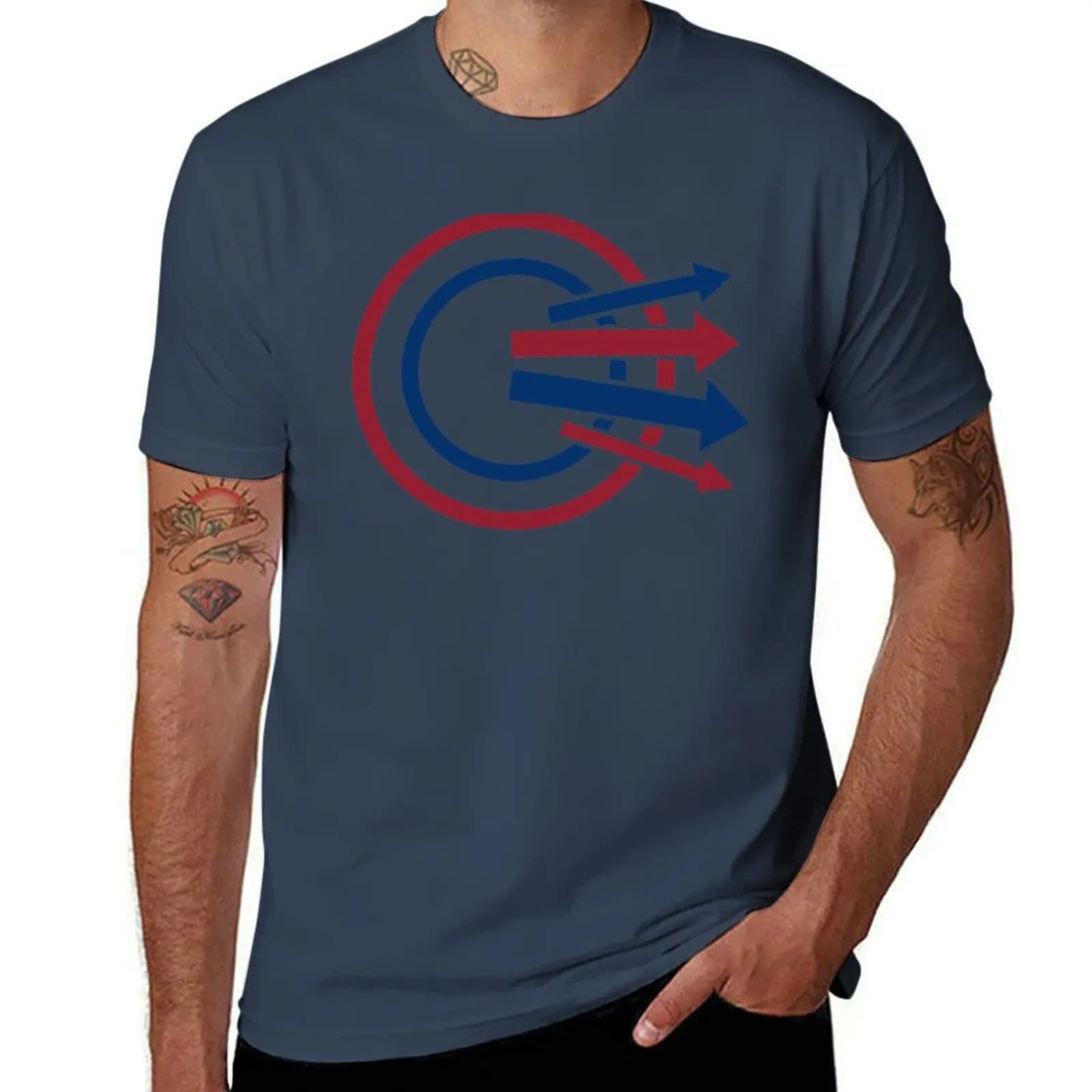 T-shirt Weller Mod Arrow Target con tema natalizio