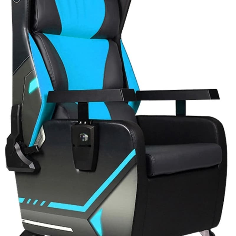 Sedia da gaming per casa, sedia da gioco, poltrona reclinabile, sedia da computer con schienale