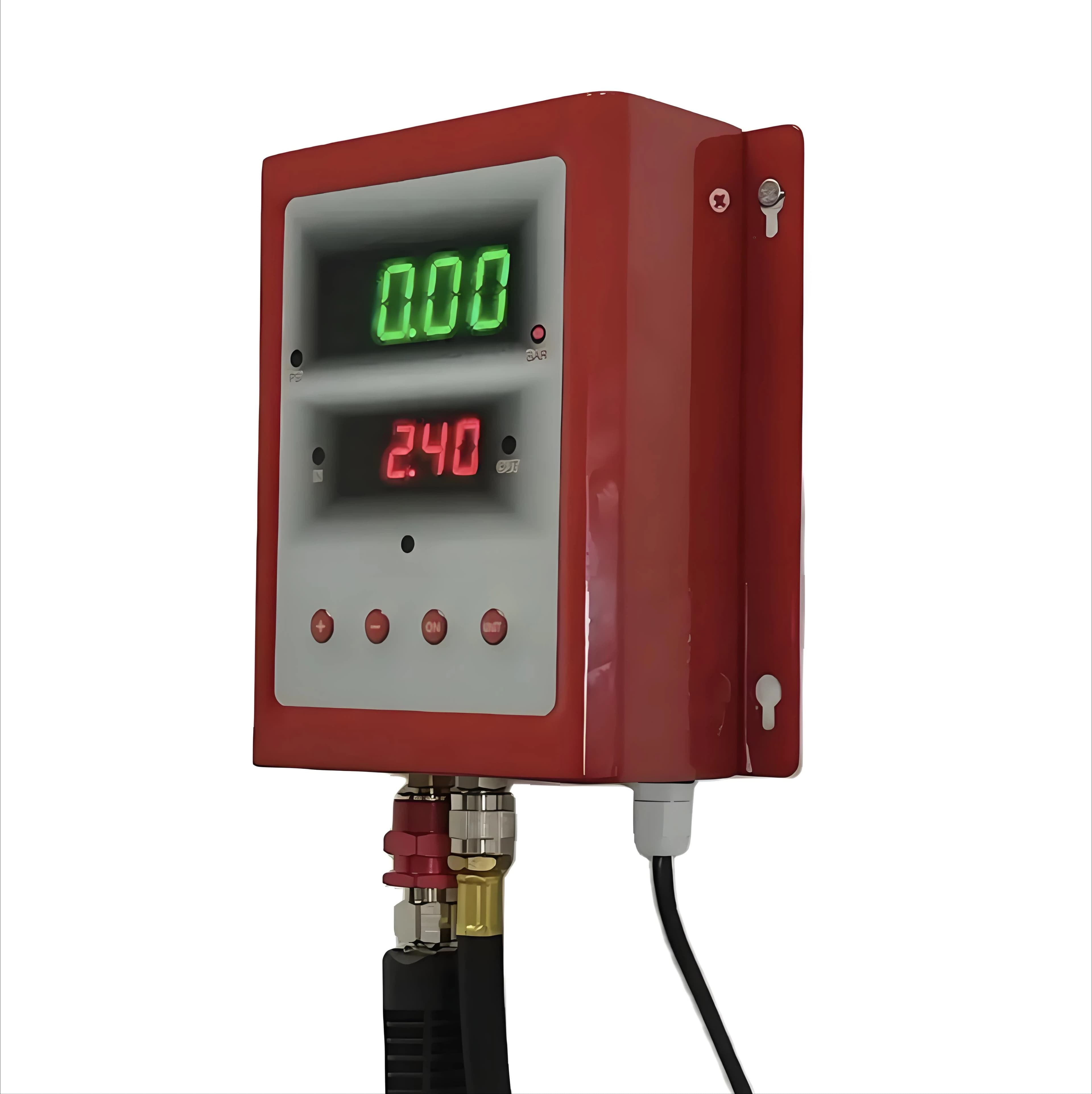 Gonfiatore automatico per pneumatici da parete a LED ad alta precisione 85~240 V 0,3 PSI Precisione per gasoline e negozi di riparazioni Tipo digitale