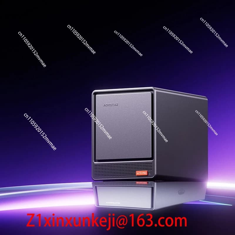 WTR PRO R7 5825U NAS Server di Archiviazione di Rete 6-bit, Senza Memoria, Senza Disco Rigido, Barebone