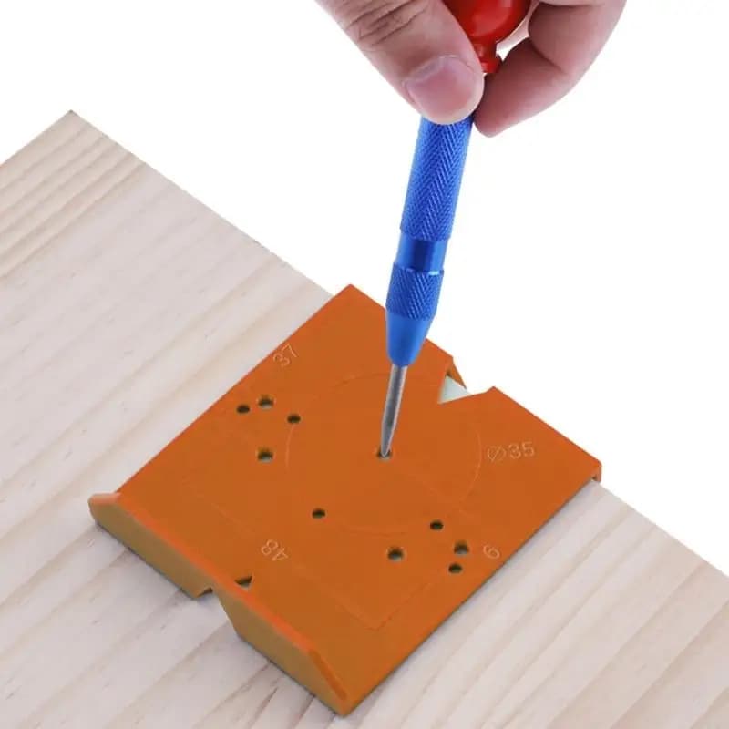 Tool mask for aleration precision hinges for closet door Hidden hinge Driving tool