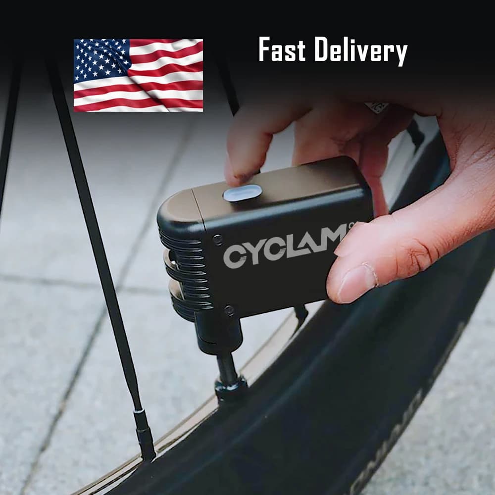 CYCLAMI A2 Mini Pompa di Aria Elettrica Bicicletta Portatile Senza Fili FV AV Gonfiatore Presta Schrader Valvola Strada Esterna MTB Bici di Alluminio