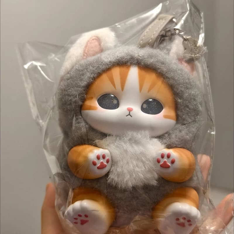 Mofusand Vinyl Doll Blind Box - Ciondolo Decorativo Carino Kawaii, Adorabile Statuetta Anime, Giocattolo, Regalo di Compleanno, Replica