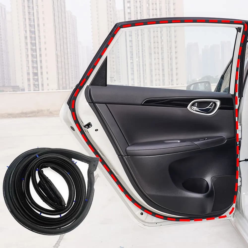 Per Nissan Sentra 2013 2014 2015 2016 2017 2018 Porta Anteriore Sinistra Guarnizione In Gomma Strisce di Tenuta 828303 RA0AA11 82830-3SG0A