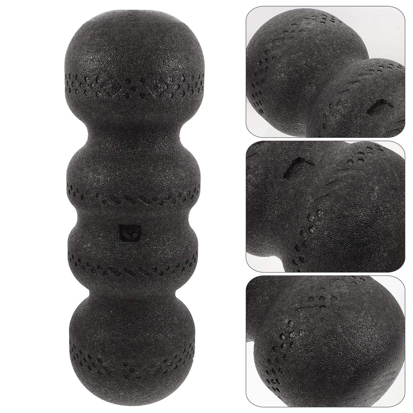 Rullo in Schiuma a Forma di Arachide per Yoga, Massaggiatore Muscolare, Strumento per il Recupero Muscolare di Schiena, Collo, Spalle e Gambe