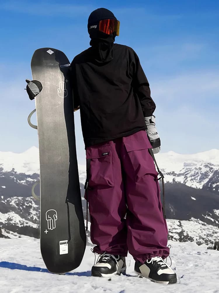 Waterproof multitask sports ski pants Snow wear resistant pants for men and women