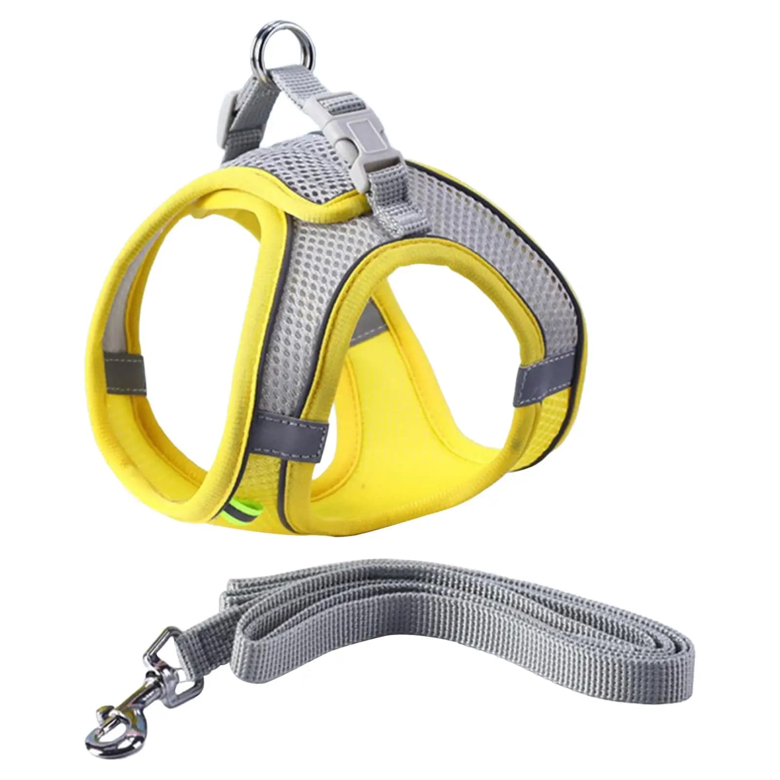 Pet Dog Harness Leash Set Reflective Adjustable Puppy harness Outdoors Walking Running Vest Harness for Small Medium Dogs