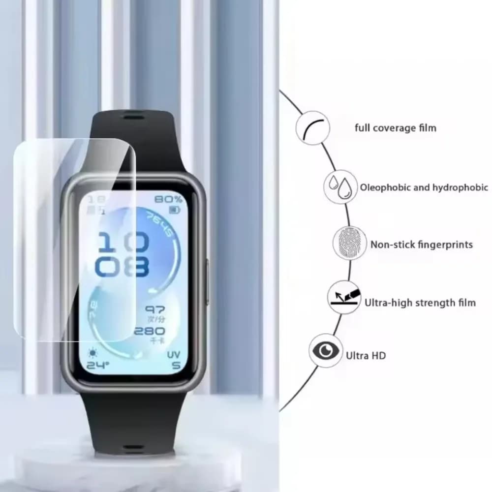 Pellicole idrogel per Huawei Band 11 Smartband Protezioni per schermo antigraffio in TPU morbido per Huawei Band 11 Pro Pellicola protettiva pulita