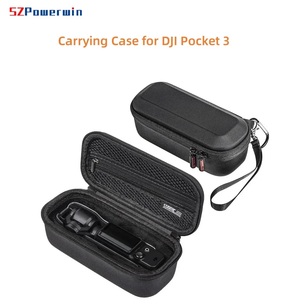 PU leather transport case for DJI Pocket 3 Osmo Pocket rope shoulder bag 3 Sports camera action accessories