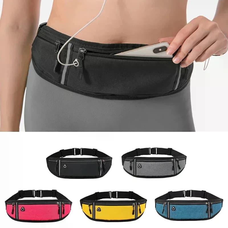 Professional Running Waist Man Woman Running Waist Bag Covered Gym Sports Bags