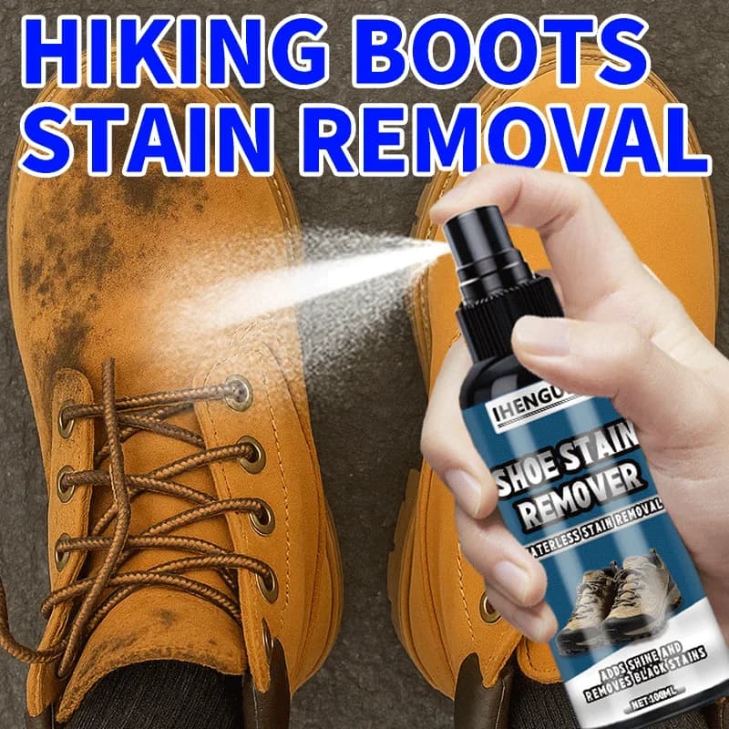 Hiking Boot Stain Remover - Specialized in Removing Tough Stains from Outdoor Boots & All Sneakers, Waterless Cleaning