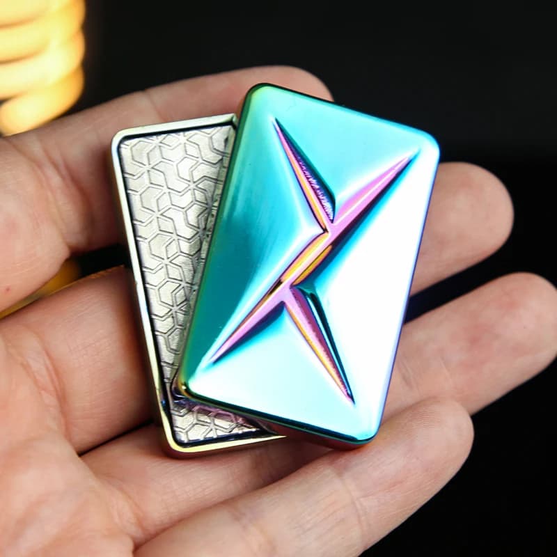 Lightning Fidget Slider EDC Giocattoli Antistress per Ufficio, Giocattoli Antistress per ADHD e Ansia, Regalo per Adulti