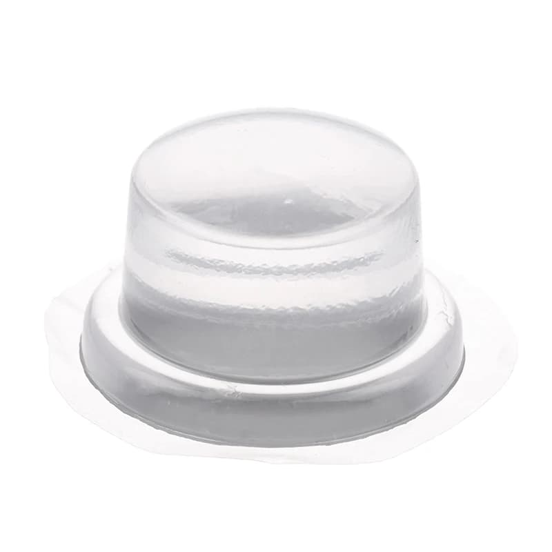 1/3/5 Pezzi Fermaporta in Silicone Trasparente per Ufficio e Casa, Protezione di Sicurezza, Senza Foratura, Antiurto