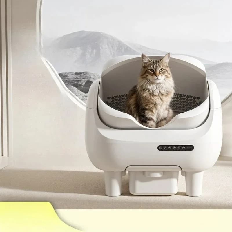 Automatic cat litter box open intelligent oversized electric cat toilet