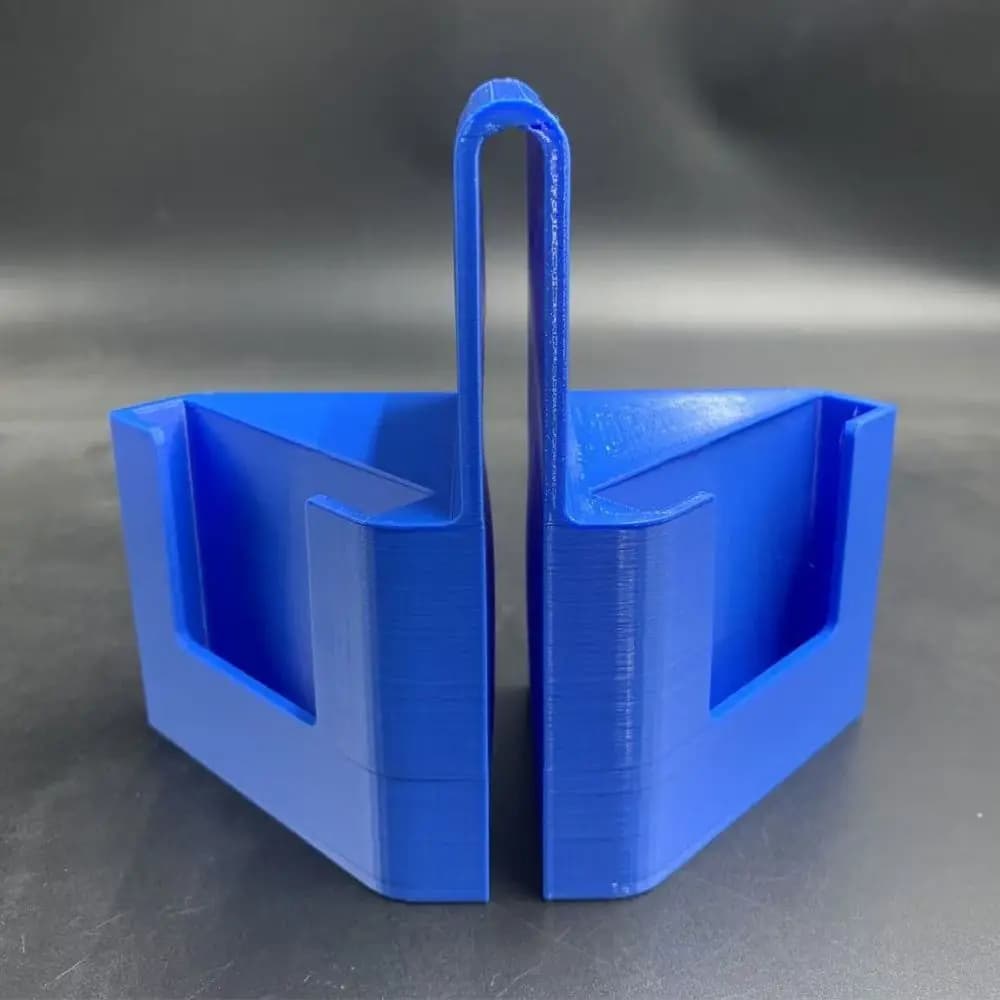 Dual Perspective Tennis Net Camera Mount Secure Clip-On 3D Printed Phone Action Holder Net Mounted Portable Clamp