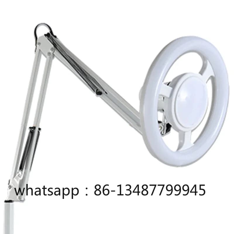 Attrezzatura per tatuaggi, lampada per tatuaggi verticale, lampada da tavolo da terra regolabile a LED