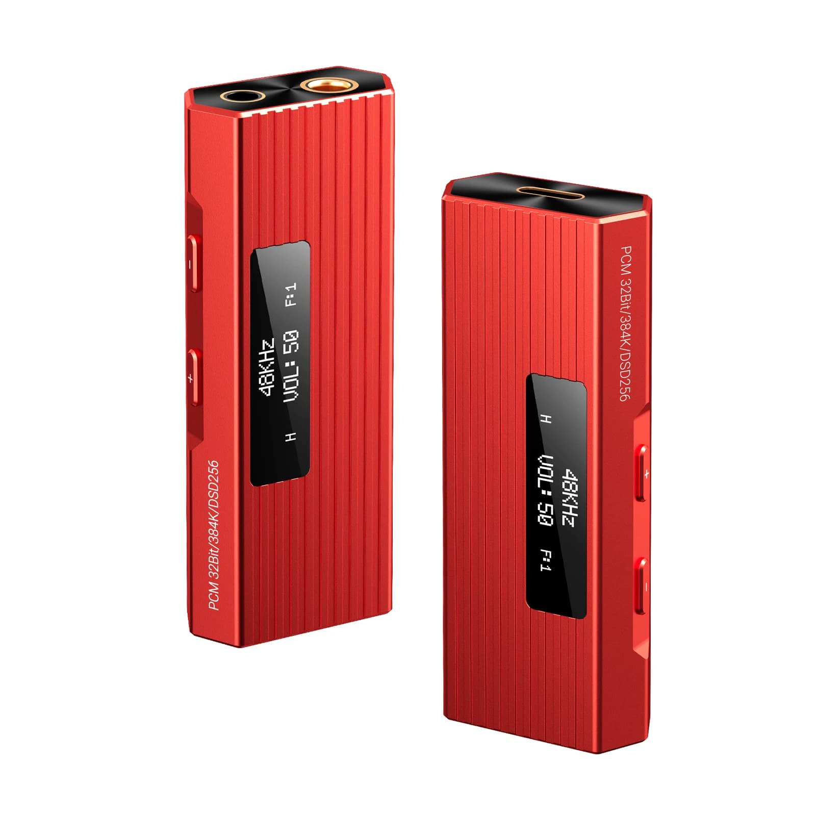 USB C DAC Headphone Amp DSD512 HiFi Mini Audio Adapter Supports 4.4MM and 3.5MM Dual Outputs PCM 384kHz/32bit Headphones