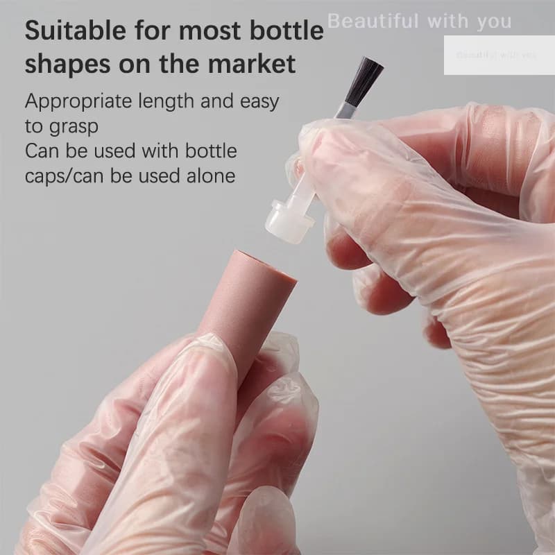 10 pieces spare brushes for dive brushes liquid applicators tools for manicure brush for gel beauty nail painting tool diy