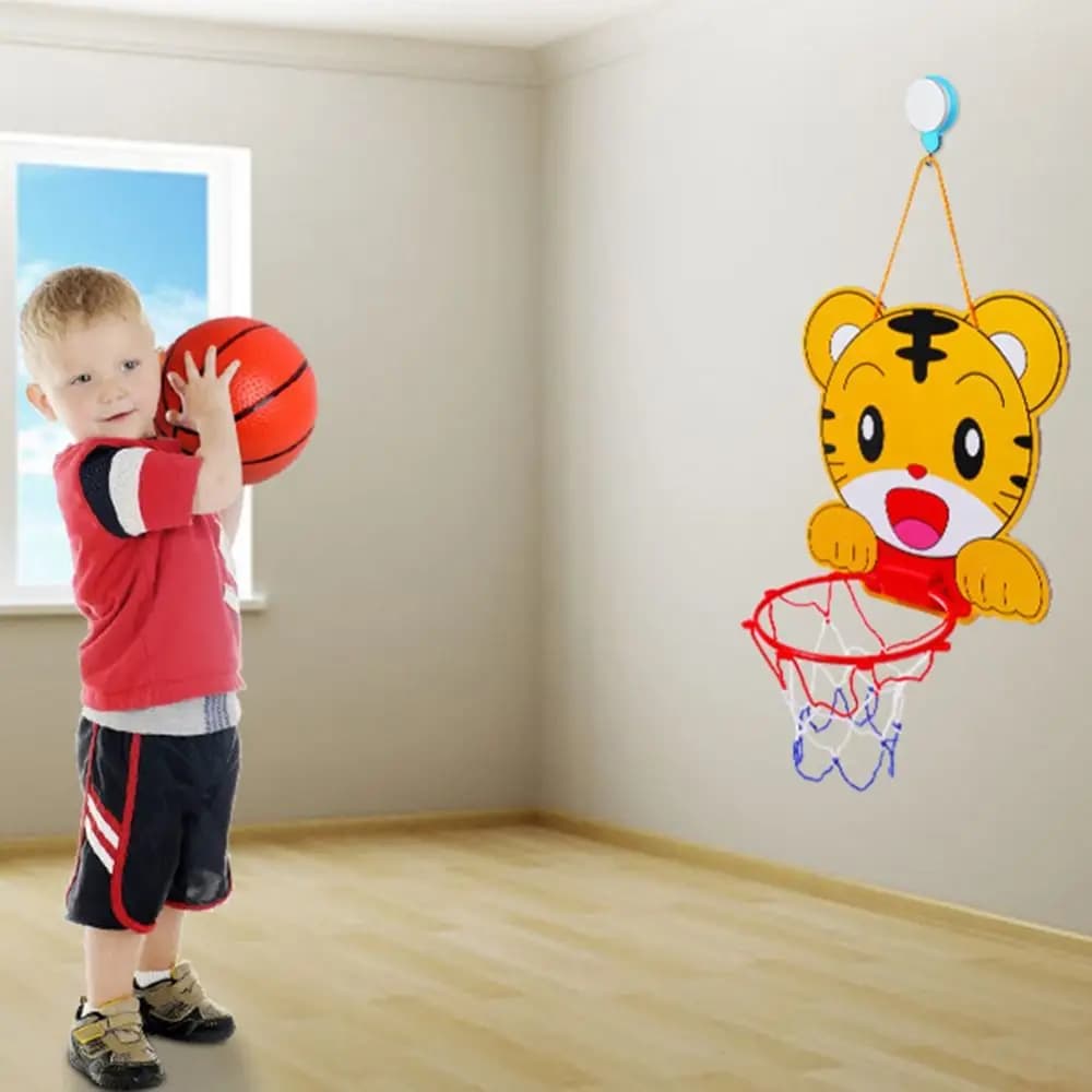 Canestro da Basket Educativo, Giochi Interattivi, Kit Canestro da Basket, Telaio per Basket