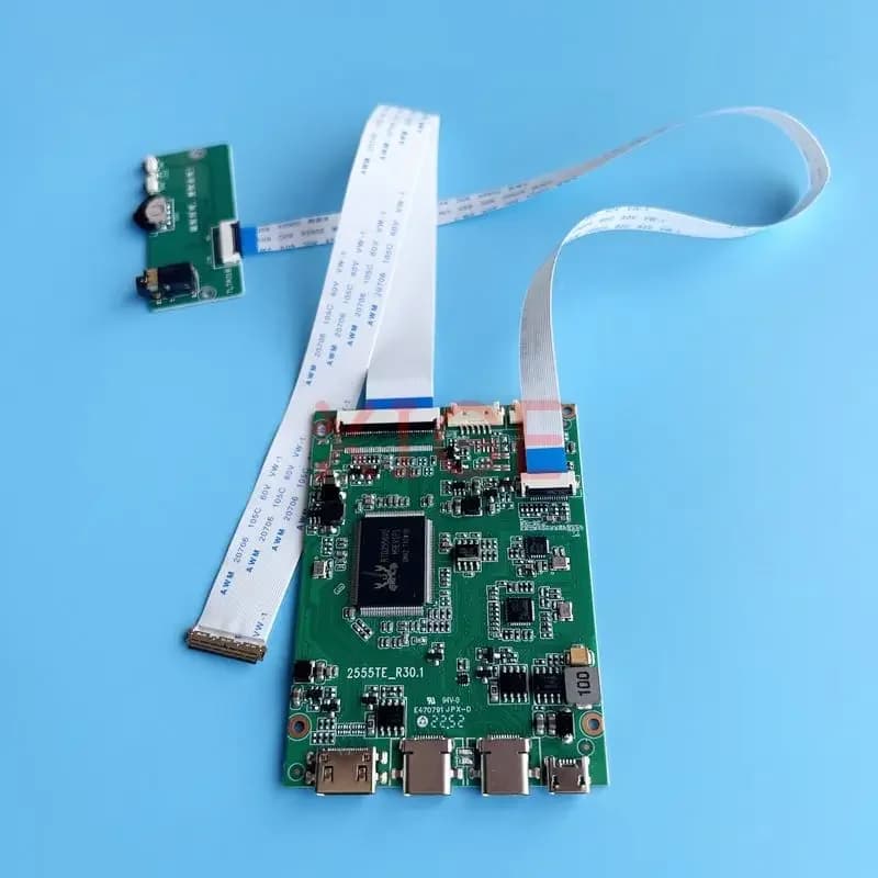 Controller Driver Board Fit LP156WF6 LP156WF9 LP156WFB Mini-HDMI 1920x1080 15.6" EDP 30-Pin Kit TYPE-C Micro USB Laptop Display
