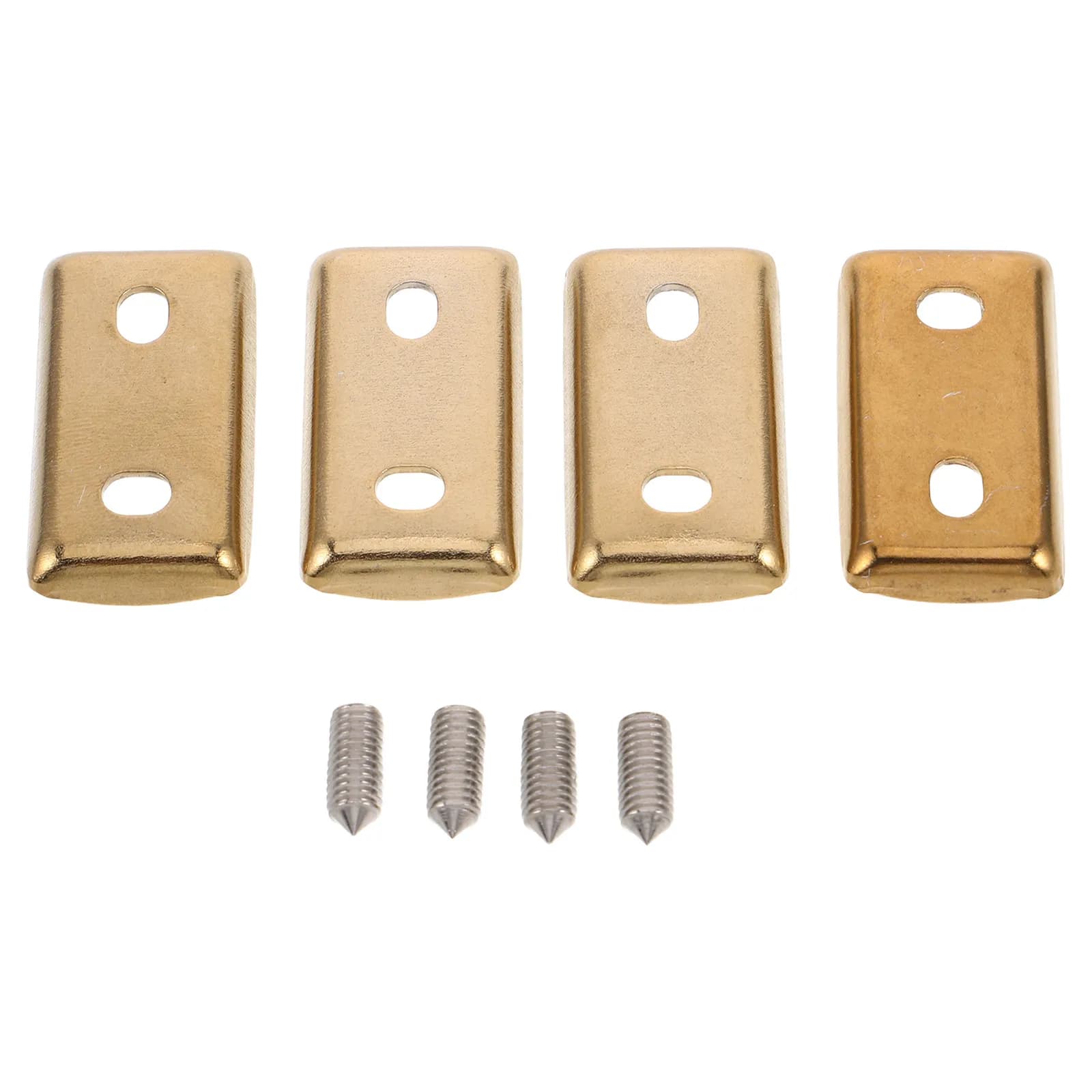4 Pezzi Rondelle di Base in Acciaio Inossidabile per Portasciugamani, Parti di Ricambio Universali per Montaggio 43x27mm per Staffe Portasciugamani da Bagno