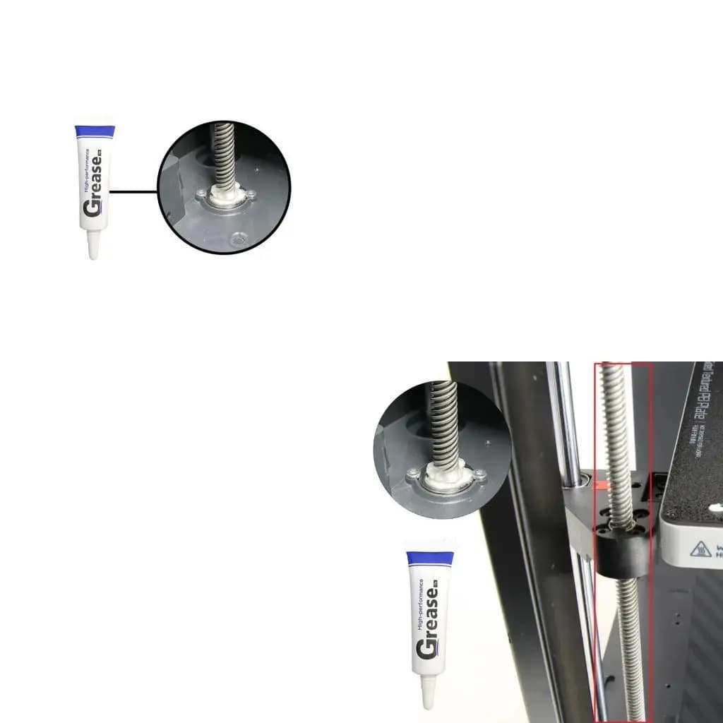 652F Printer Lubricant Reduces Noise Good Lubricating Effect Printer grease Paste lubricants