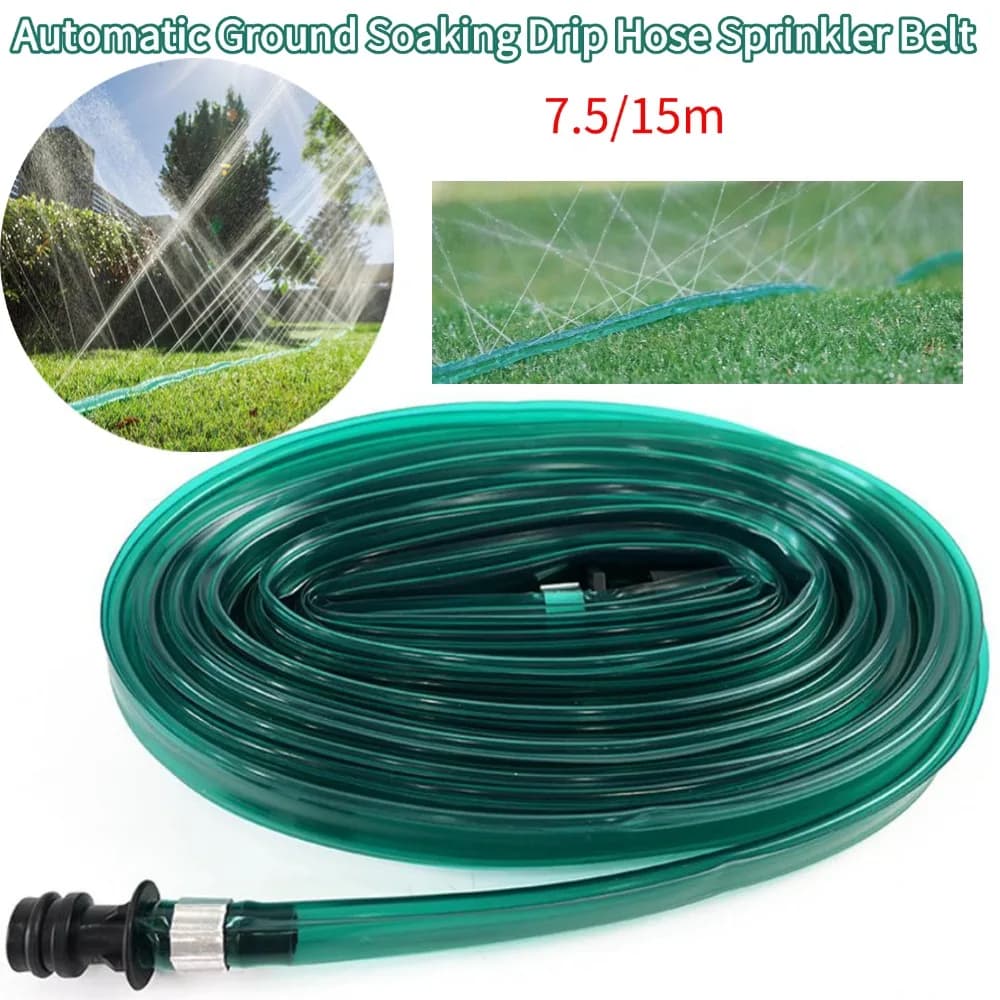 Set of irrigation heads and dive pipes Garden meadow irrigation set Irrigation spray Soaking automatic ground pipe drip irrigation belt for sprinkler