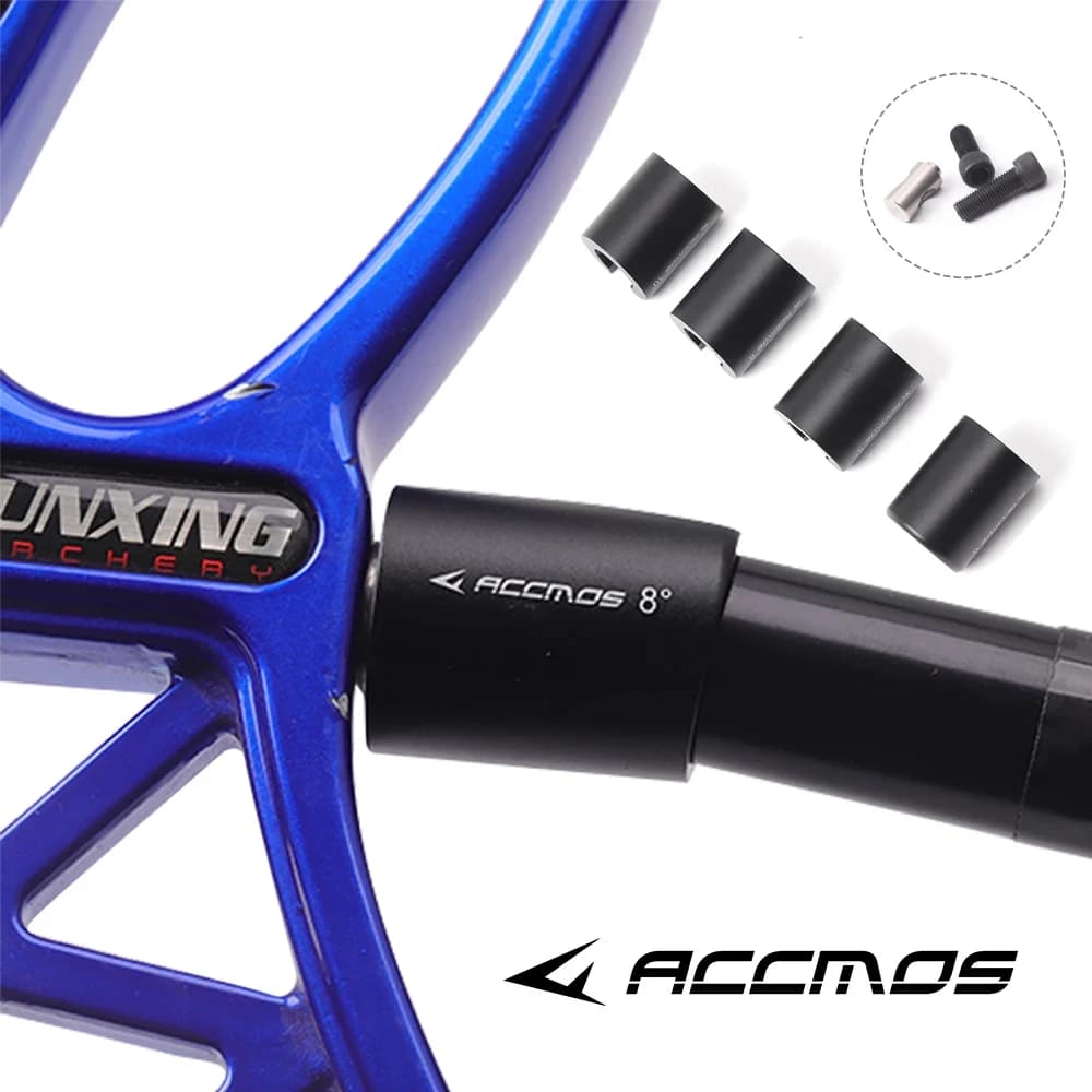 0 ° , 5 ° , 8 ° , 10 ° Stabilizzatore per Tiro con l'Arco a Sgancio Rapido, Accessori per Tiro al Bersaglio con Arco Compound