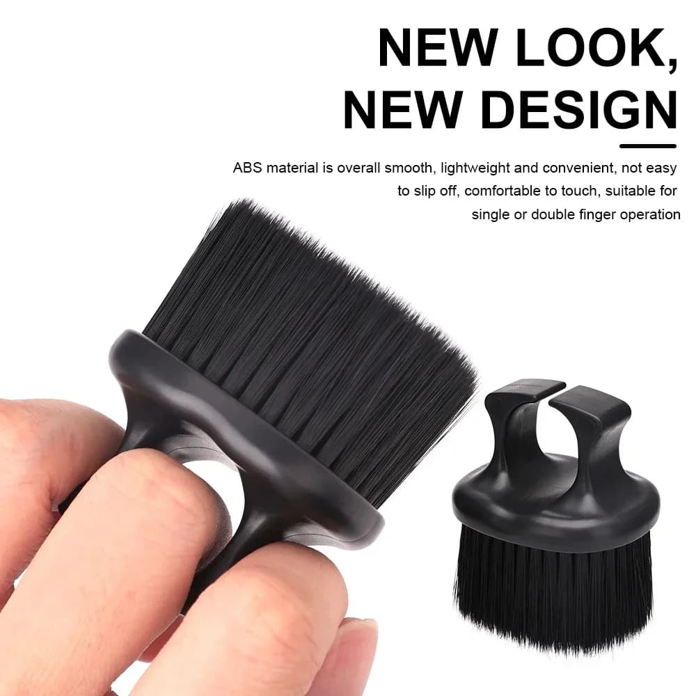 Spazzola per capelli professionale, pettine per pulizia, parrucchiere, spazzola per la rimozione della polvere del collo, strumento per lo styling del parrucchiere, speciale per parrucche di capelli veri