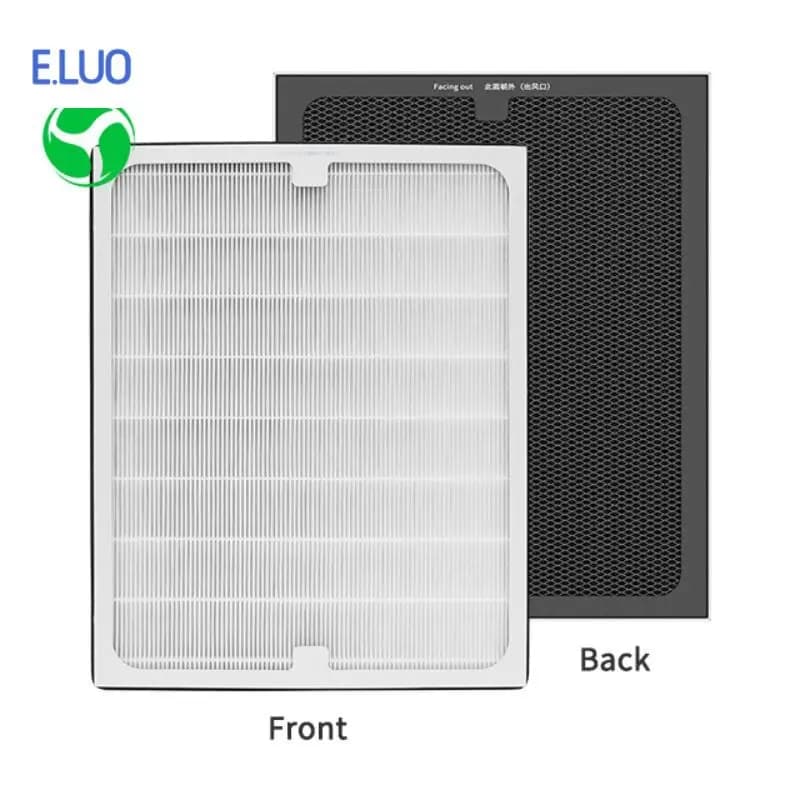 Parti del purificatore d'aria di ricambio per filtro Hepa con carbone attivo per Blueair 201 203 303 270E 280i 451*362*45mm Nuova serie
