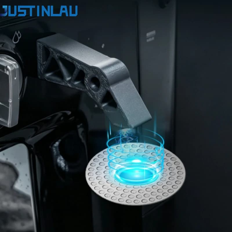 JUSTINLAU Magnetic Holder&Remover for Puck Screen Plastic Dual-Use Auto-Adsorption Accessories for Espresso Machine Barista Tool
