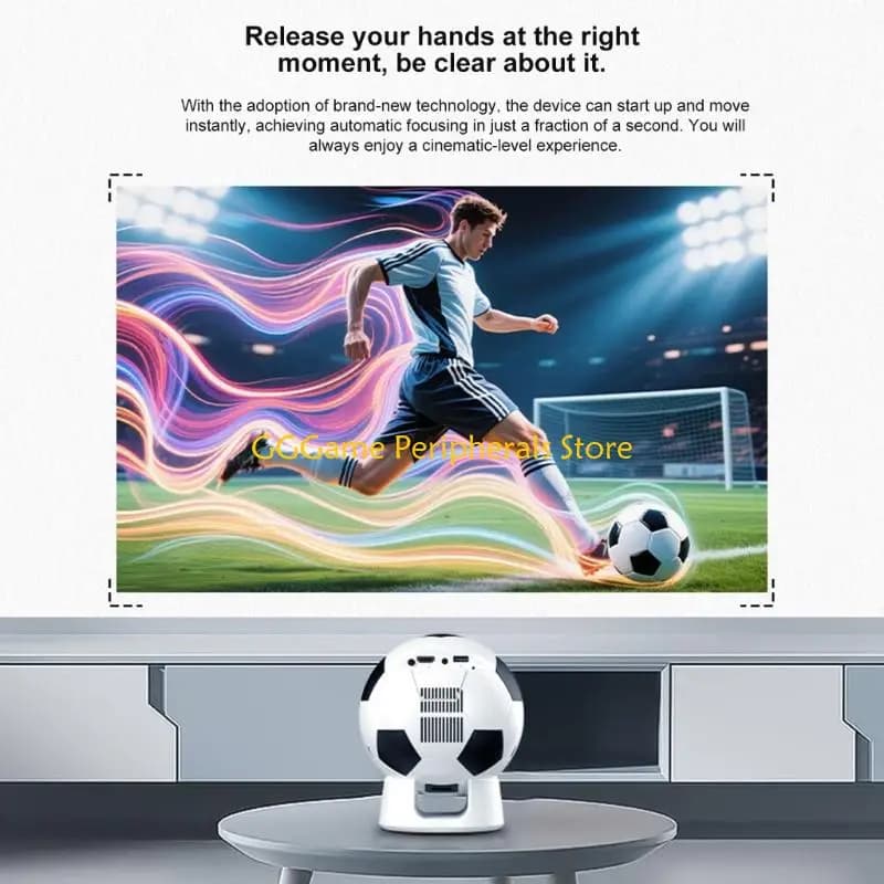 Mini proiettore portatile U55B dotato ABS durevole a basso consumo energetico per applicazioni home theater sostenibili