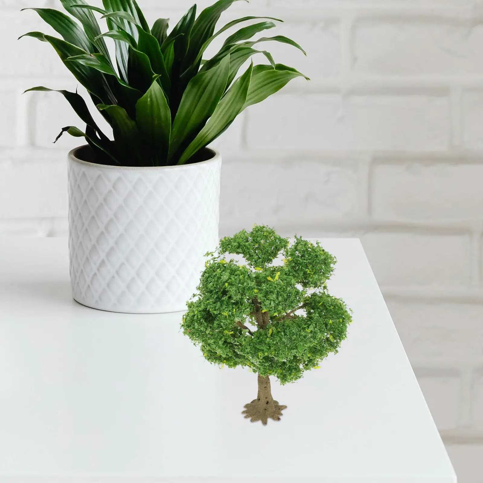 Miniature Trees Wire Mesh DIY Scene Decoration Sand Table Artificial Plant Tree Micro Landscape Diorama Craft Garden Accessory