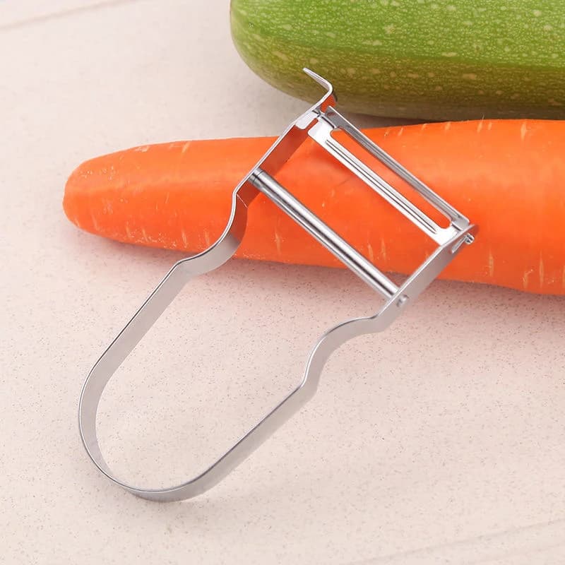 1 Pezzo Affettatrice per Patate e Verdure, Accessori da Cucina, Pelapatate, Coltello in Acciaio Inossidabile, Grattugia per Cavolo, Utensili da Cucina