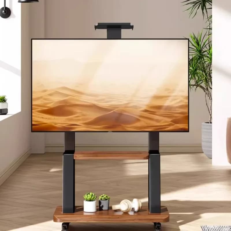 Nordic Movable Modern Tv Stand 85 Inch Design Shelf Wheels Monitor Stand Living Room Support Stojaki Telewizyjne Furniture