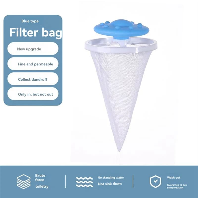 AB66-Filter for washing machine Floating filter Depiler Cleaning and removing stains Ball for laundry Net bag for clothing