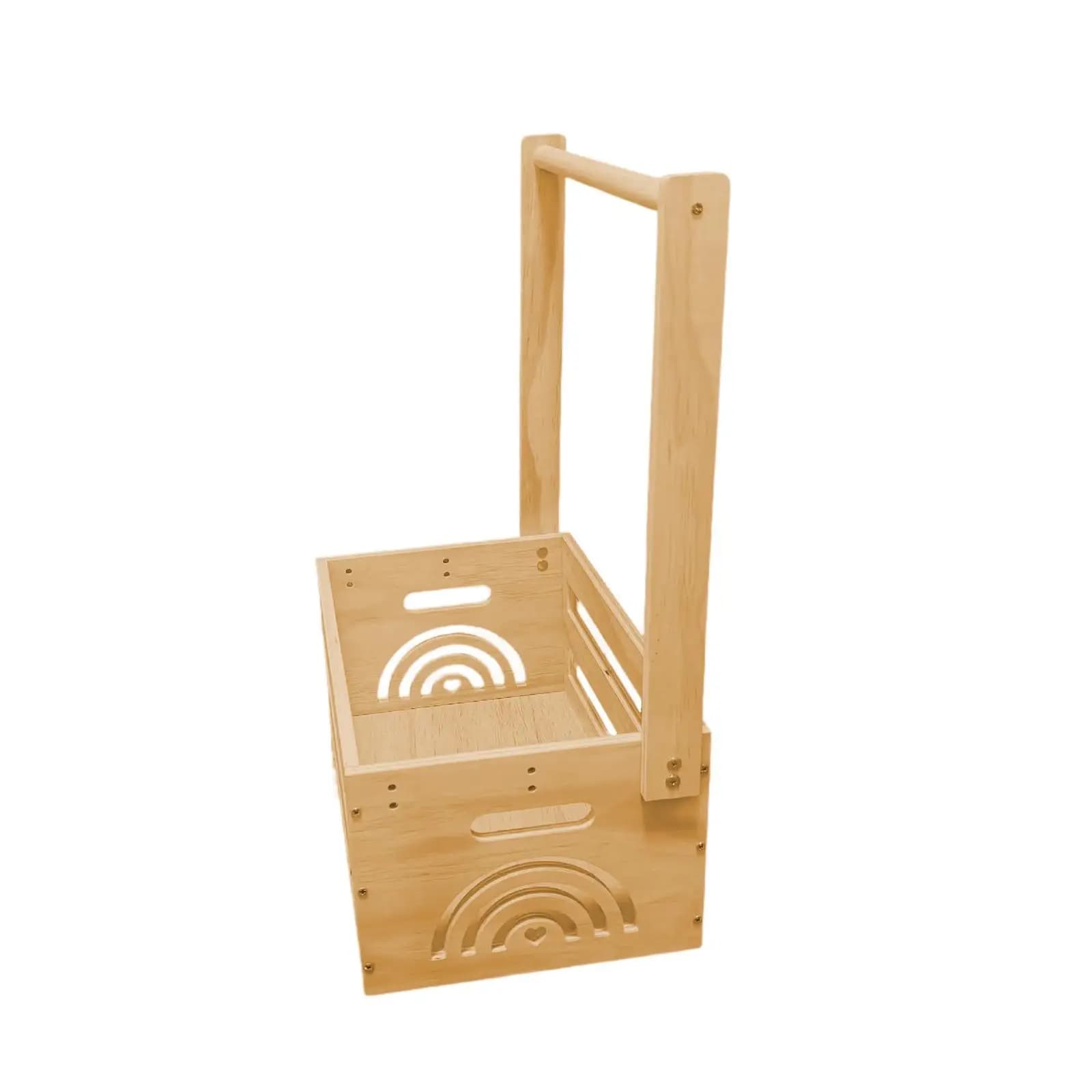 Baby Shower Wood Basket, Easy to Fit, Party Gift Basket, Gift Box, Baby Shower Bag