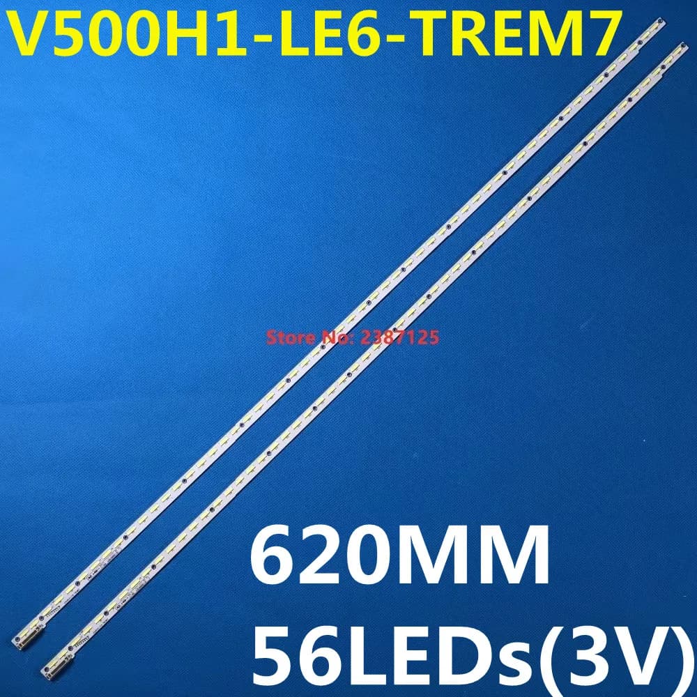 10PCS LED Backlight Strip 68lamps For UD50B6000iD V500H1-LE6-TREM7 50L5450C LED50K11A L50F3600A LED50M5580AF LED50M6180AF