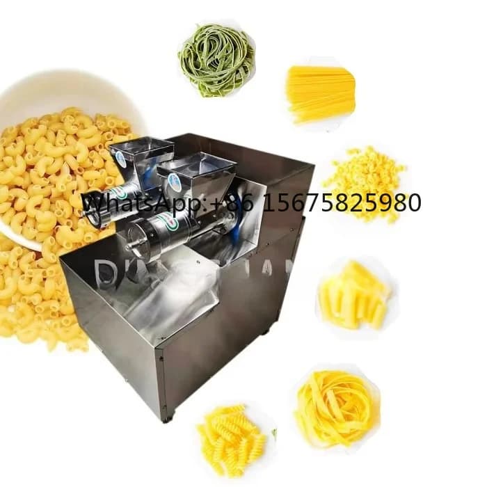 Macchina per Pasta Manuale e Automatica per Uso Domestico, Macchina per Spaghetti e Noodle