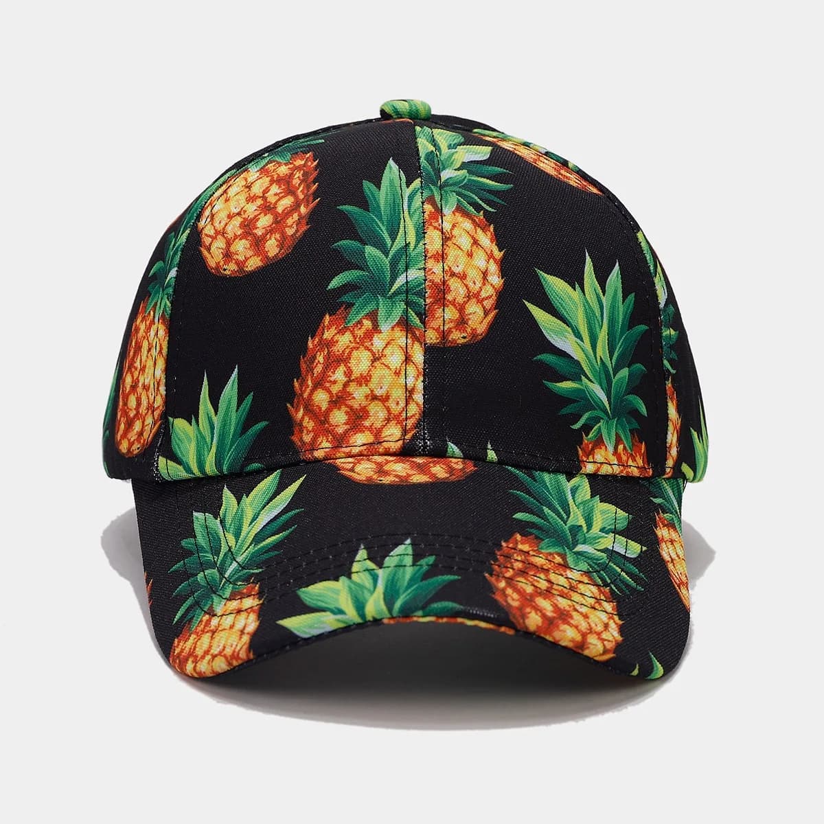 Men's Baseball Cap Fruit Curved Bill Fitted Hat Summer Sun Protection accessory for Beach Golf Fishing Hiking
