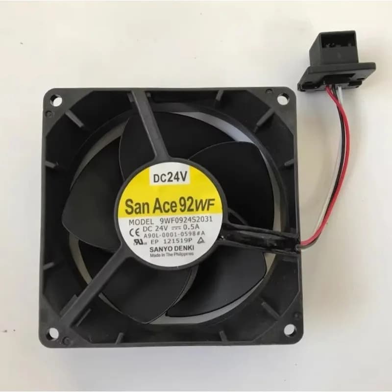 Nuova ventola di raffreddamento per SANYO 9WF0924S2031 A90L-0001-0598 # Ventola di Raffreddamento 24V 0.5A 92*92*32mm