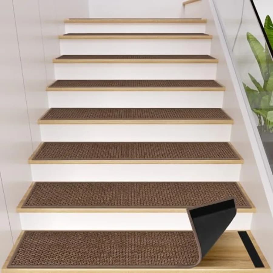 Wall decals for Scales with Rubber Retro, Pack of 15, Jute Carpets for Grains, Protections Reusable for Scales